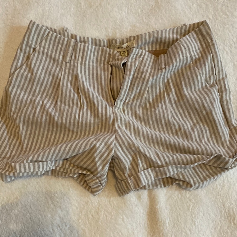 Alythea pinstriped shorts